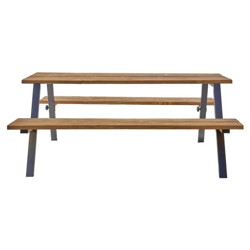 Mottez M517S - Lot de 2 pieds pour table de pique-nique