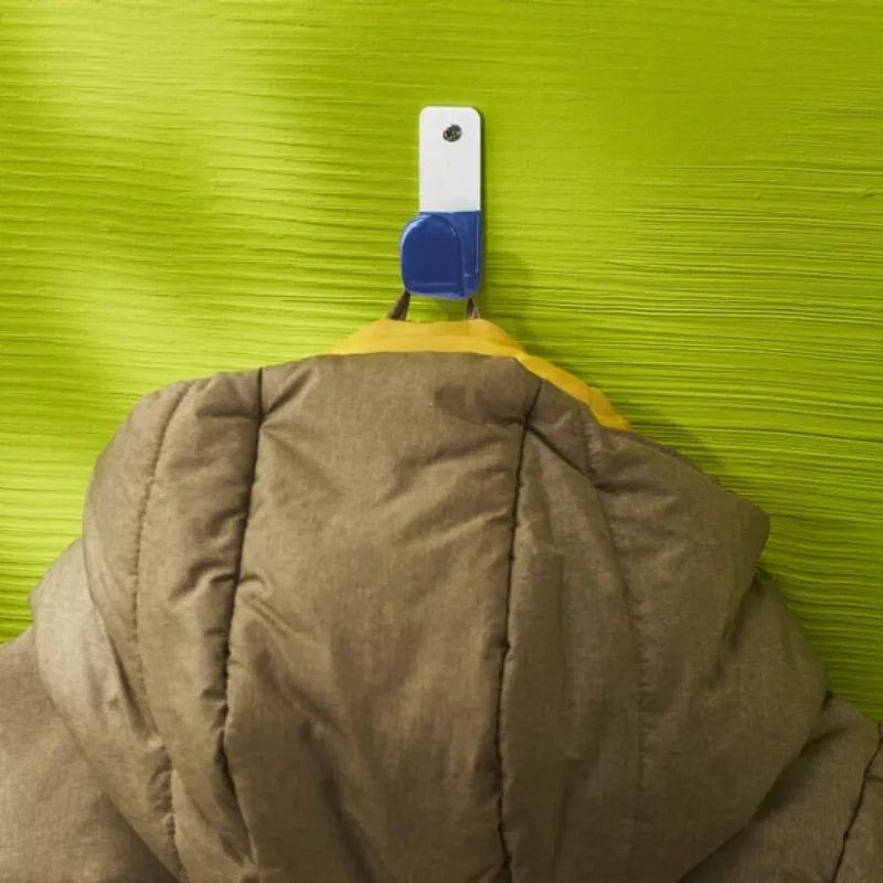 Lot de 5 accroches fer plat gainés