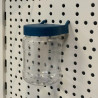 Bocal de rangement avec capuchon pour panneau perforé