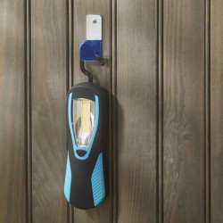 Lot de 5 accroches fer plat gainés