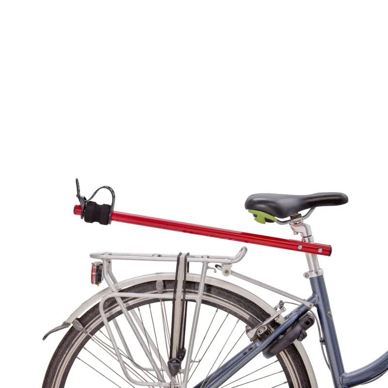 Accessoire de fixation pour chariot de courses sur vélo