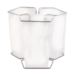 Porte sacs de poubelle - triple bacs de 240 L ou 400 L