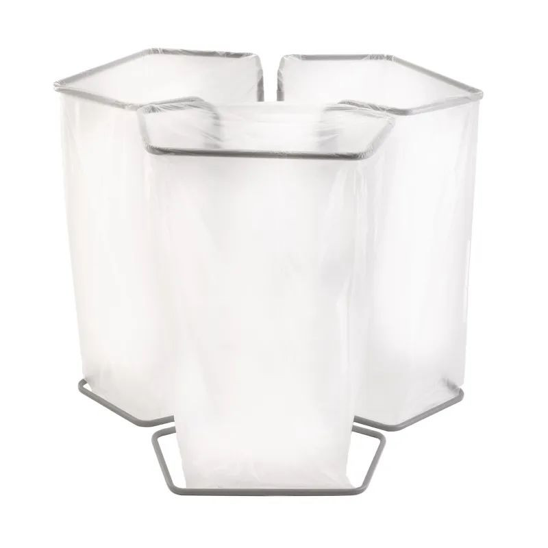 Porte sacs de poubelle - triple bacs de 240 L ou 400 L