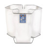 Porte sacs de poubelle - triple bacs de 240 L ou 400 L
