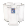 Porte sacs de poubelle - triple bacs de 240 L ou 400 L