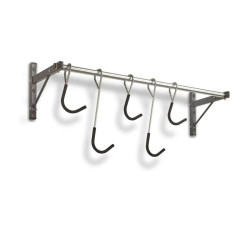 Suspension avec crochets coulissants pour 5 vélos