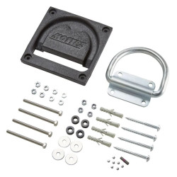 Sabot d'ancrage pour deux roues  avec anneau antivol