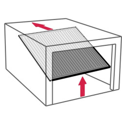 Kit antivol pour porte de garage à ouverture verticale