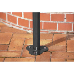 Potelet accroche laisse animaux de compagnie