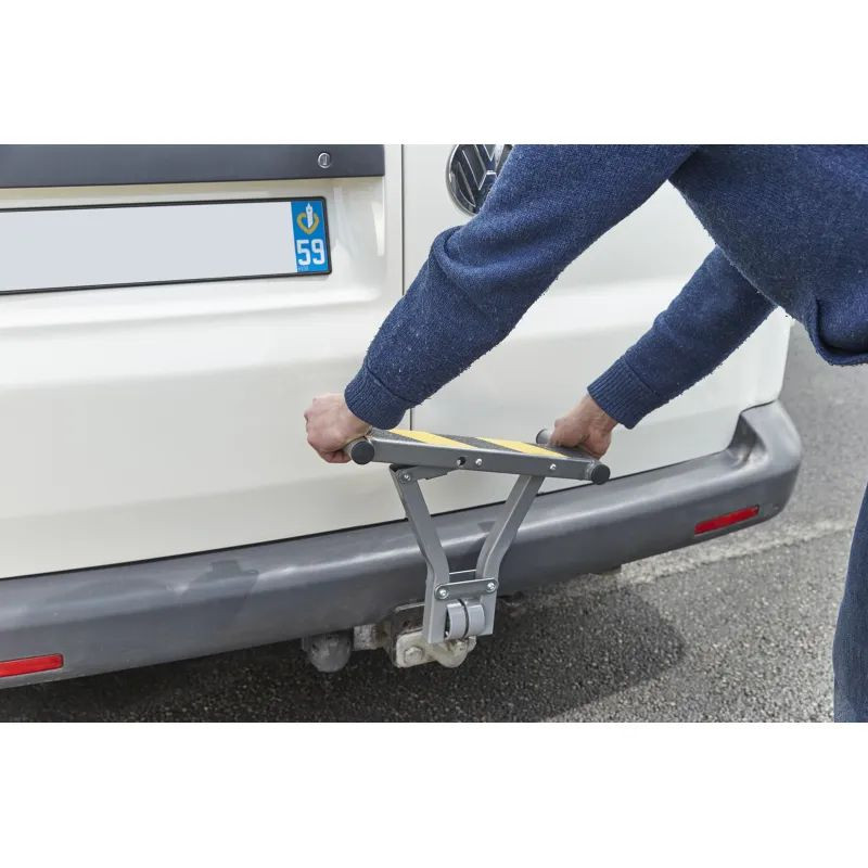 Antivol pour porte arrière camionette et marche pied