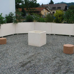 Jardinière de ville carrée - Cestas