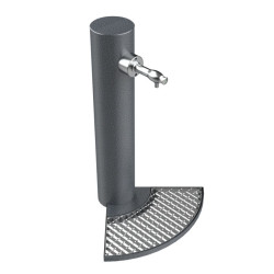 Fontaine Fabregas Vendôme 1 ou 2 robinets avec grille en fonte