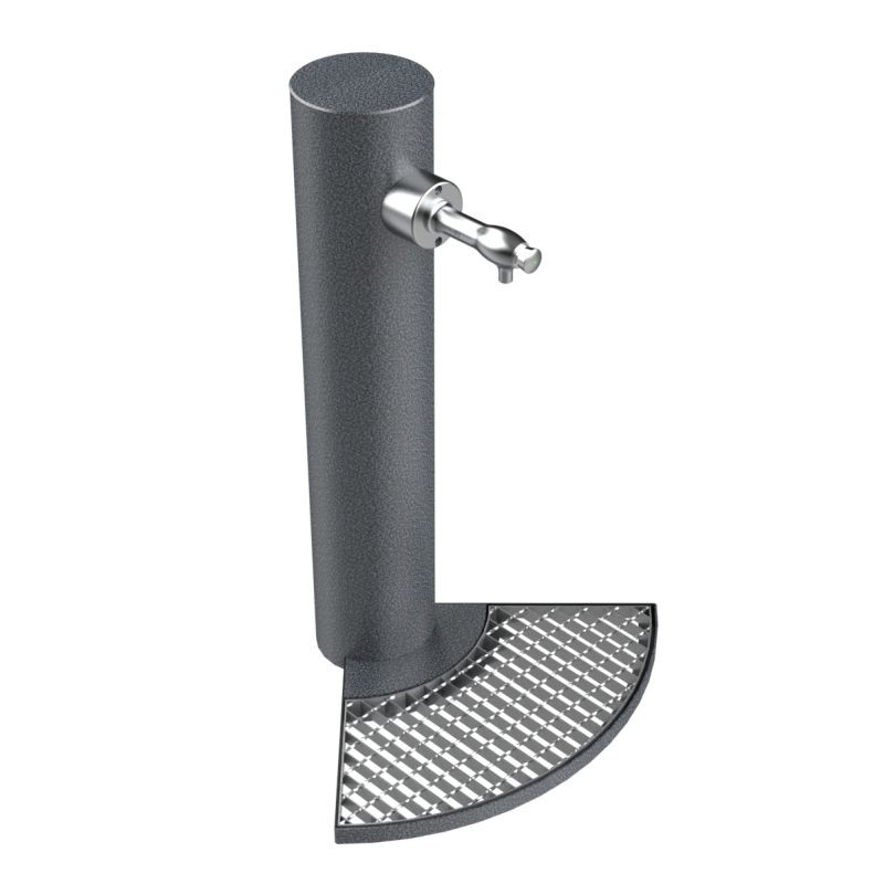 Fontaine Fabregas Vendôme 1 ou 2 robinets avec grille en fonte