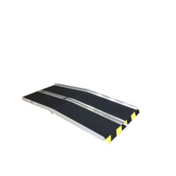 Rampe PMR valise pliable en 2 ou 4 - Surface antidérapante - ECO+