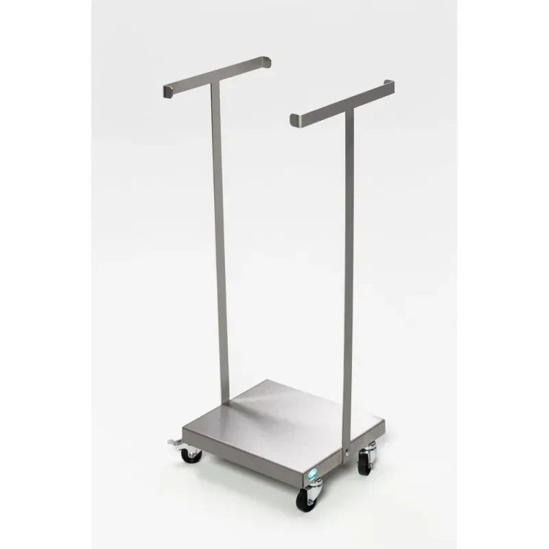 Support sac poubelle inox - Sans couvercle