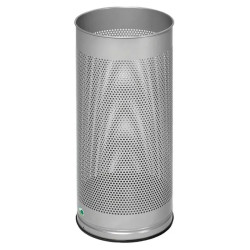 Porte parapluie argenté - Perforé