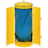 Poubelle de tri 150 litres ouverture facile 2 battants