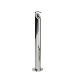 Cendrier colonne tubulaire - Inox