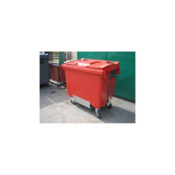 Attelage renforcé conteneur poubelle 4 roues Sulo et Contenur