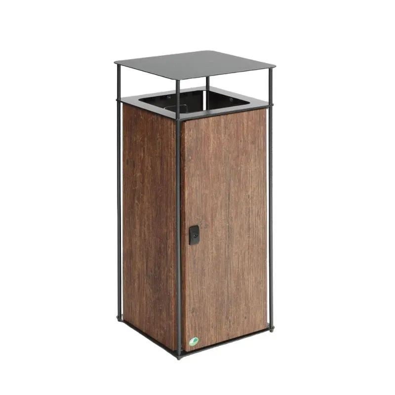 Corbeille de ville B40 - 4 ouvertures