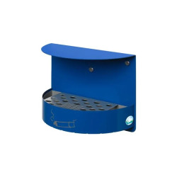 Cendrier mural d'extérieur - acier