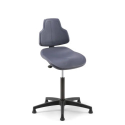 Siège d'atelier Linea JOKO - Mousse co-injectée &amp; simili cuir