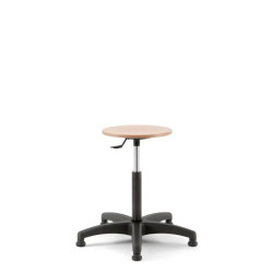 Tabouret technique d'atelier MEA WOOD - Bois