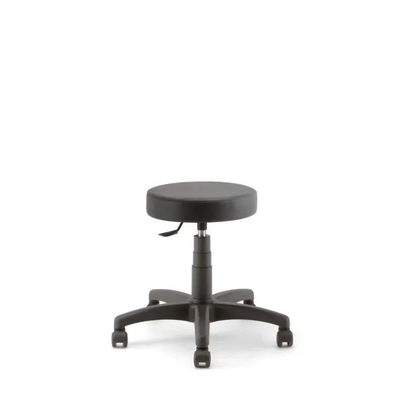 Tabouret Linea DUKE SOFT en similicuir noir
