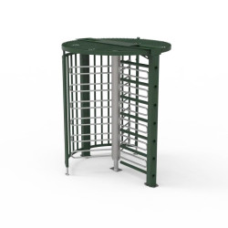 Tourniquet de sécurité avec grille tiers de tour - Hauteur 2,1 m