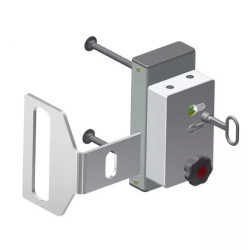 Boitier serrure cylindre et clé pompier pour tourniquet DK13-33-43