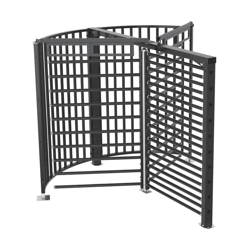 Tourniquet de sécurité PMR pour gestion de flux piétons