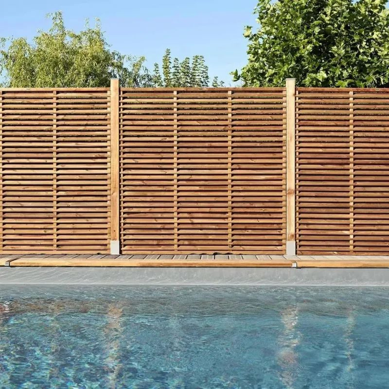 Poteau bois raboté en Pin 14.5 x 14.5 cm - Dune