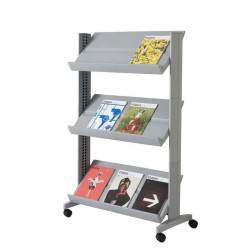 Présentoir mobile taille basse - Paperflow EasyDisplays