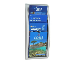 Présentoir mural 4 et 5 cases - Paperflow Quick fit