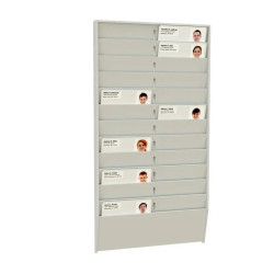 Porte badges mural 24 cases - Paperflow
