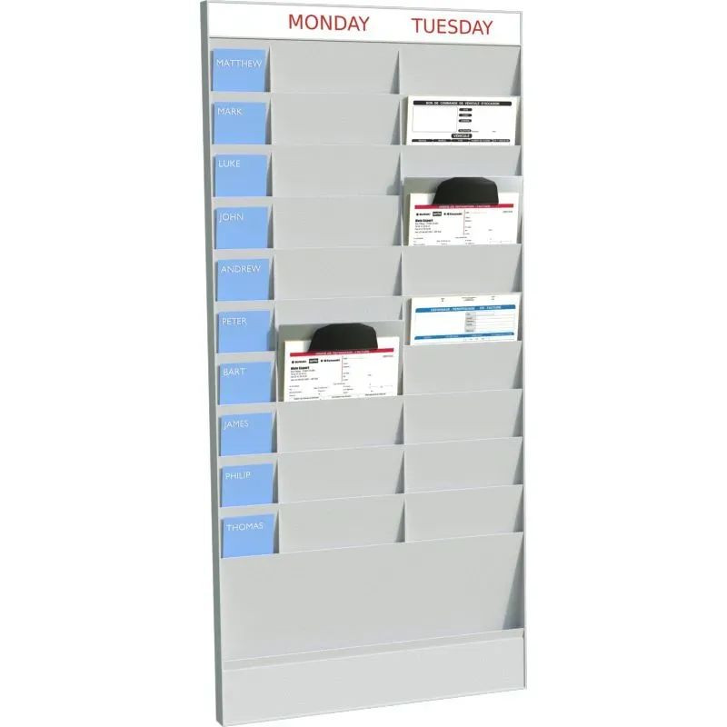 Office planners cases format A4 - Paperflow - Lot de 2