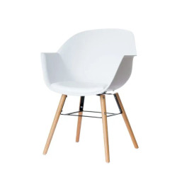 Chaise d'accueil Wiseman - Paperflow - Lot de 2