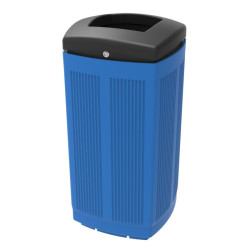 Poubelle en polyéthylène recyclable Toscana 60 litres