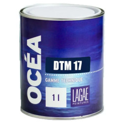 Peinture laque 2 en 1 directe sur tout métal - Lurie Ocea DTM 17