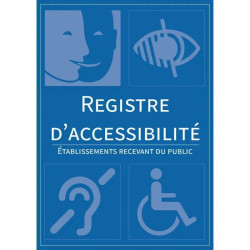Registre public d'accessibilité format A4 - 32 pages