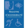 Registre public d'accessibilité format A4 - 32 pages