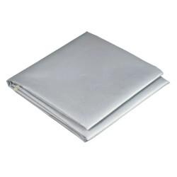 Toile anti chaleur 550°C - Tissu fibre de verre polyuréthane 1 face