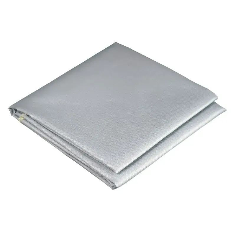 Toile anti chaleur 550°C - Tissu fibre de verre polyuréthane 1 face