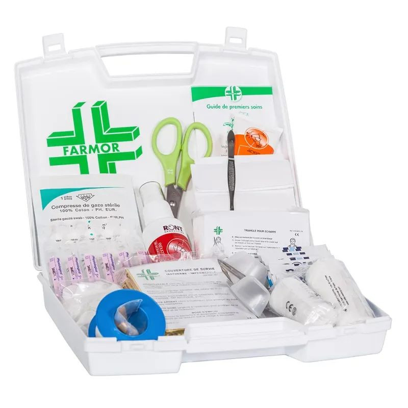 Valise de secours couvreur &amp; étancheur 4 à 6 personnes