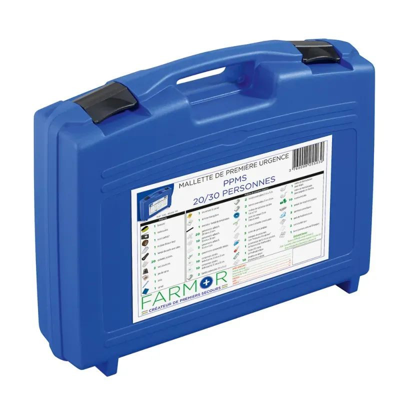 Valise de secours PPMS école &amp; centre aéré