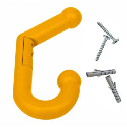 Porte-manteaux enfants double patère souple & déformable - Parkid