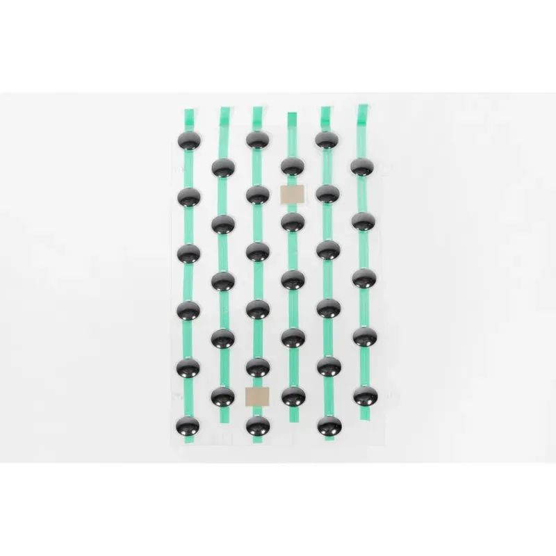 Lot de 5 kits de 33 clous podotactiles auto-adhésifs Iziplot