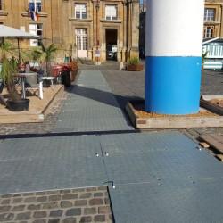 Plaque de roulage pour fauteuil roulant / piéton / véhicule - ECO