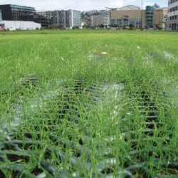 Tapis d'accès PMR à installer sur herbe et gazon