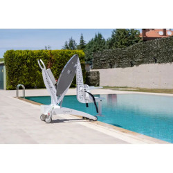 Siège ascenceur PMR de piscine mobile - MobiAccessPool